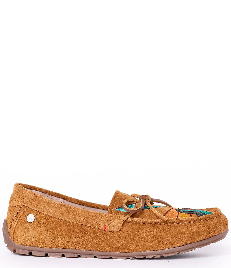 Minnetonka Women's Suede Sunset Loafer Moccasins