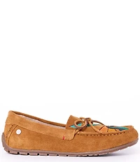 Minnetonka Women's Suede Sunset Loafer Moccasins