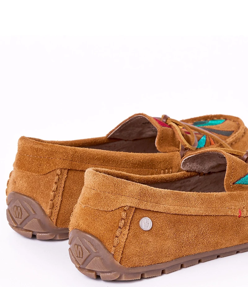 Minnetonka Women's Suede Sunset Loafer Moccasins
