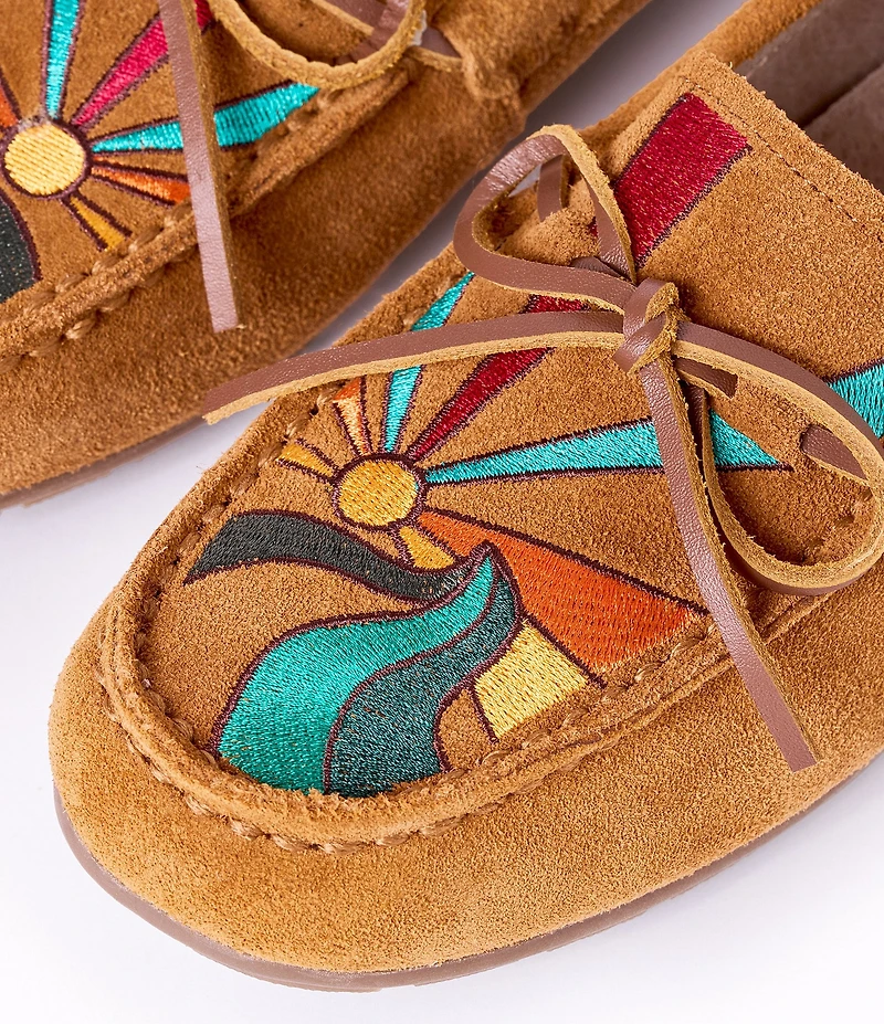 Minnetonka Women's Suede Sunset Loafer Moccasins