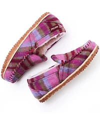 Minnetonka Women's Tempe Plaid Moccasin Slippers