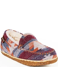 Minnetonka Women's Tempe Printed Minookamiii Moccasin Slippers
