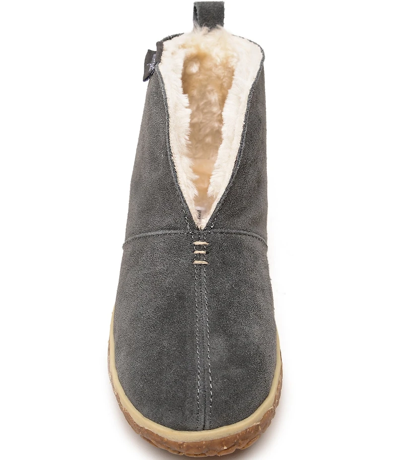 Minnetonka Women's Tucson Suede Plush Lined Booties