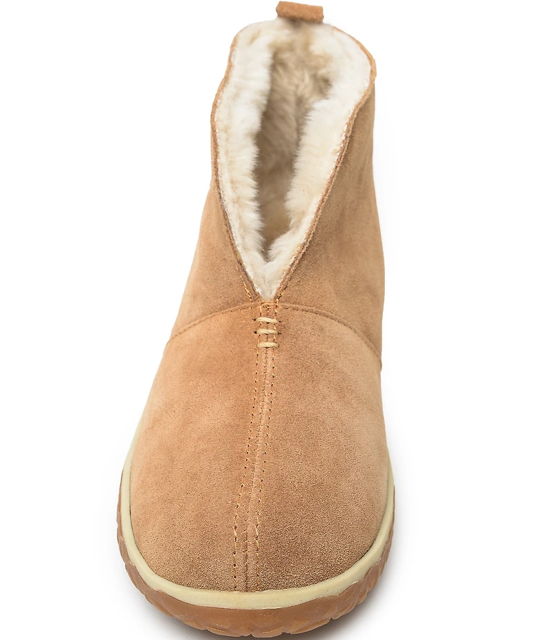 Minnetonka Women's Tucson Suede Plush Lined Booties