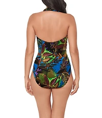 Miraclesuit Amazonia Theia Stretch Halter Neck One Piece Swimsuit