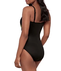 Miraclesuit Boca Grande Starr Scoop Neck Underwire Tank One Piece Swimsuit