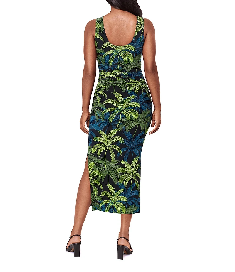 Miraclesuit Isla Palma Roxi Boat Neck Sleeveless Shaping Maxi Dress