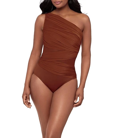 Miraclesuit Network Jena One Shoulder One Piece Swimsuit