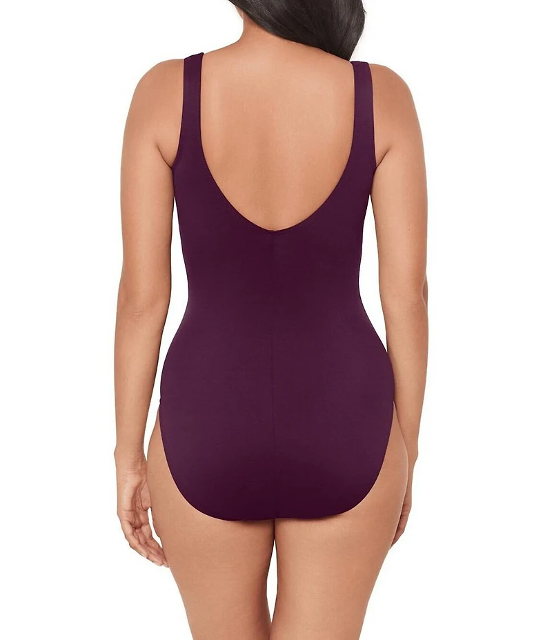 Miraclesuit Rock Solid Avra High Neck One Piece Swimsuit