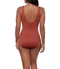 Miraclesuit Rock Solid Avra High Neck One Piece Swimsuit
