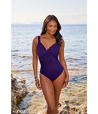 Miraclesuit Rock Solid Revele Underwire Shaping One Piece Swimsuit