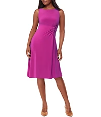 Miraclesuit Solid Crew Neck Sleeveless Remi Dress