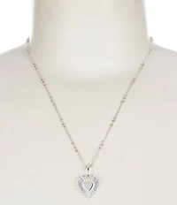 Miranda Frye Adorn Heart Short Pendant Necklace