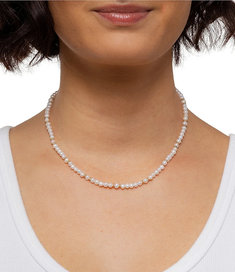 Miranda Frye Bette Pearl Collar Necklace