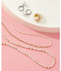 Miranda Frye Bette Pearl Collar Necklace