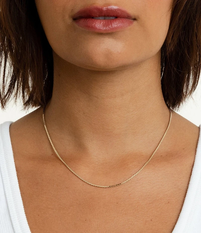 Miranda Frye Bowie Chain Necklace