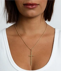 Miranda Frye Cross Short Pendant Necklace