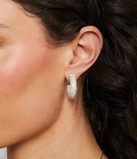 Miranda Frye Dolly Puffy Hoop Earrings