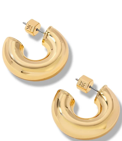 Miranda Frye Drew Puffy Huggie Hoop Earrings