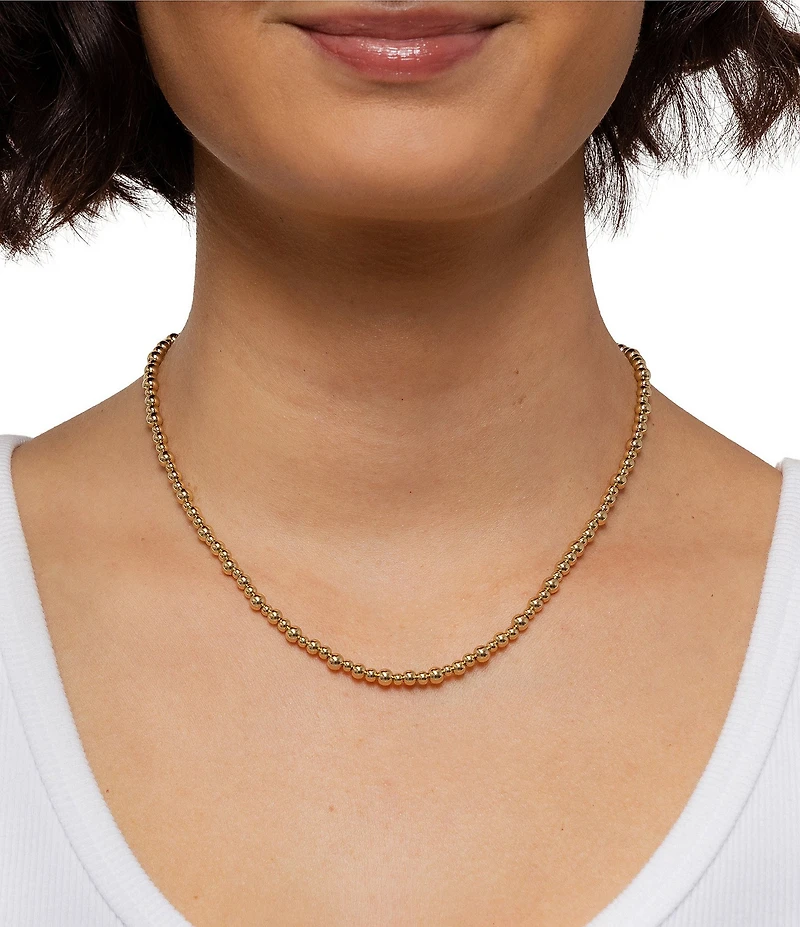Miranda Frye Marina Beaded Chain Necklace