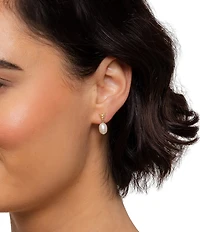 Miranda Frye Panthere Pearl Drop Earrings