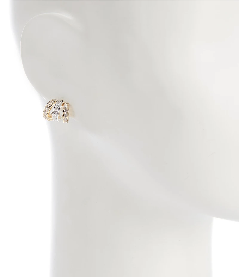 Miranda Frye Sabrina Triple Huggie Hoop Earrings