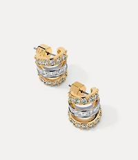 Miranda Frye Sabrina Triple Huggie Hoop Earrings