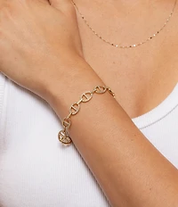 Miranda Frye Sienna Rhinestone Line Bracelet