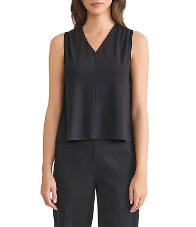 MISOOK Cotton V-Neck Sleeveless Tank