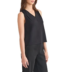 MISOOK Cotton V-Neck Sleeveless Tank