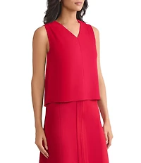 MISOOK Cotton V-Neck Sleeveless Tank