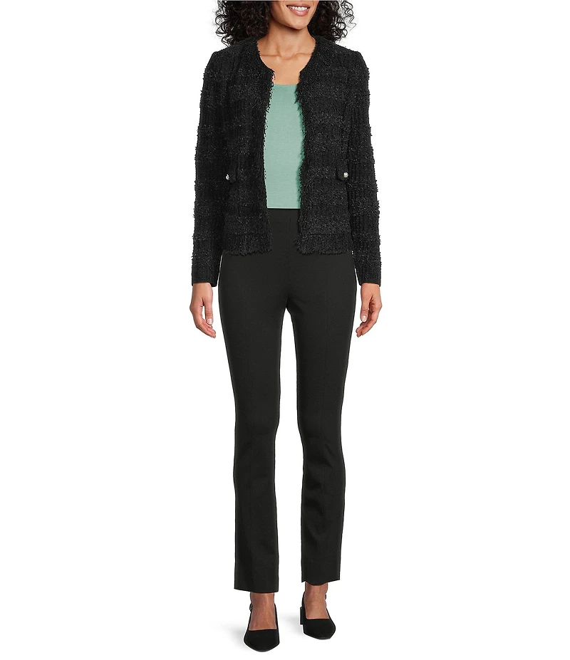 MISOOK Knit Double Scoop Neck Sleeveless Tank