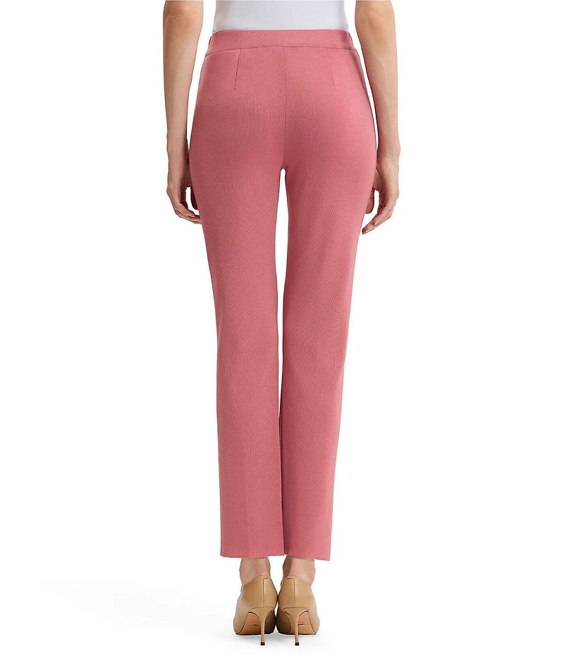MISOOK Knit Nancy Slim-Leg Pull-On Ankle Pant