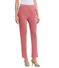 MISOOK Knit Nancy Slim-Leg Pull-On Ankle Pant