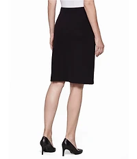 MISOOK Mylana Knit Elastic Waist Pull-On Skirt