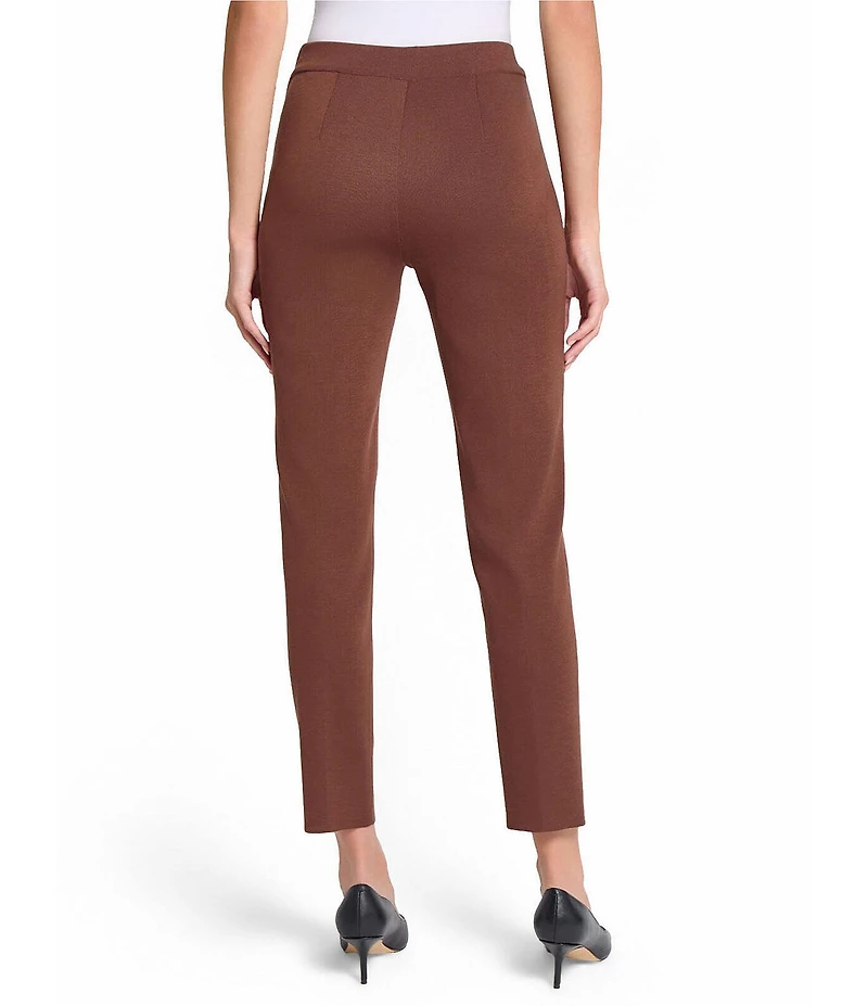 MISOOK Nancy Maylana Knit Slim Leg Pull-On Pants