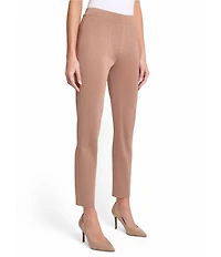 MISOOK Nancy Maylana Knit Slim Leg Pull-On Pants