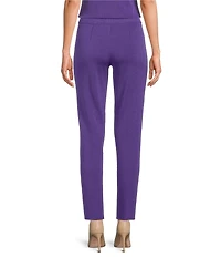 MISOOK Nancy Maylana Knit Slim Leg Pull-On Pants