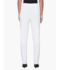 MISOOK Nancy Mylana Knit Flat Front Straight Pants