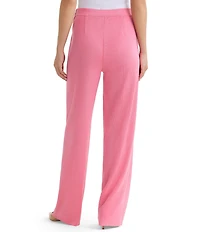 MISOOK Nancy Mylana Knit Wide Leg Pull-On Pants