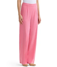 MISOOK Nancy Mylana Knit Wide Leg Pull-On Pants