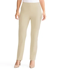 MISOOK Nia Slim Leg Stretch Ponte Pants