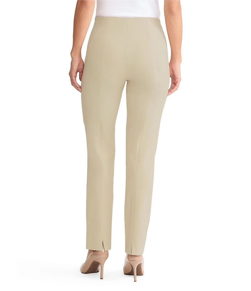 MISOOK Nia Slim Leg Stretch Ponte Pants