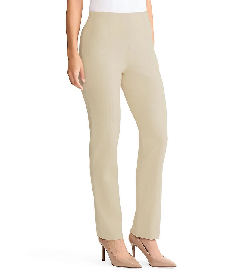 MISOOK Nia Slim Leg Stretch Ponte Pants