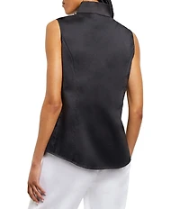MISOOK Stretch High V-Neck Sleeveless Blouse