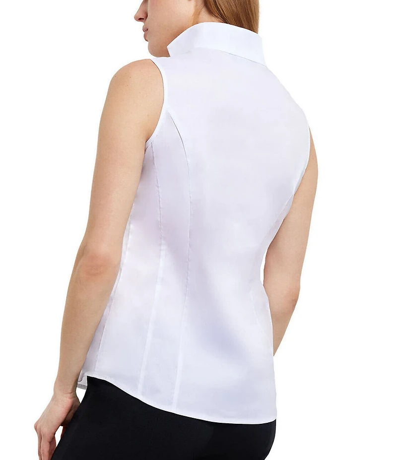 MISOOK Stretch High V-Neck Sleeveless Blouse