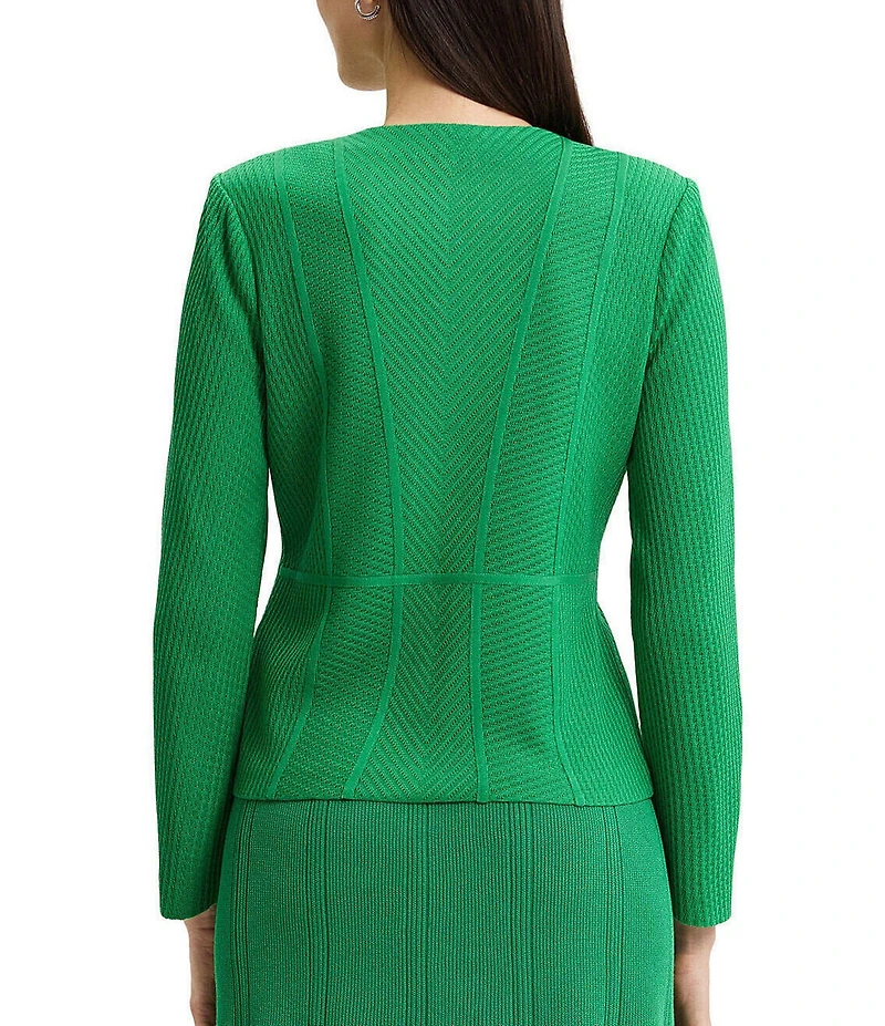 MISOOK Wrinkle-Resistant Knit Tailored Jacket