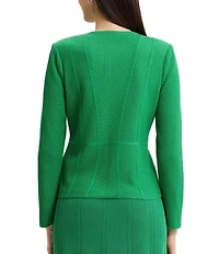 MISOOK Wrinkle-Resistant Knit Tailored Jacket