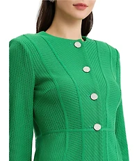 MISOOK Wrinkle-Resistant Knit Tailored Jacket