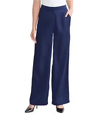 MISOOK x Lani Lynn Crepe De Chine High Rise Wide Leg Pants